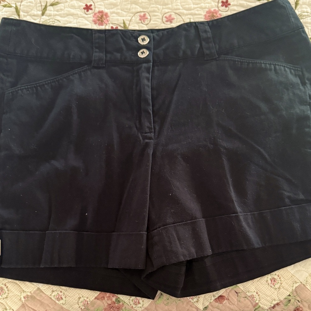 White House Black Market Black Size 10 Shorts
